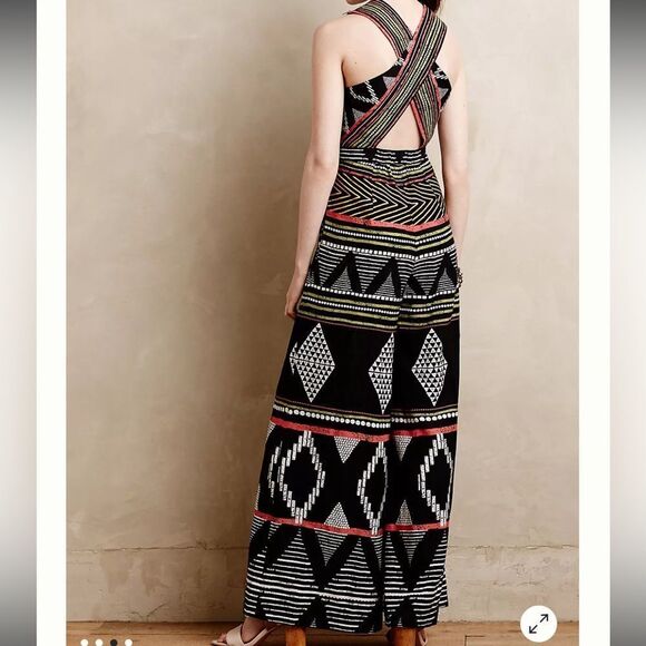 Anthropologie Elevenses Amapa Jumpsuit 2 - Picture 3 of 9